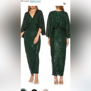 Alexia Admore sequin maxi NWT